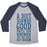 Virgin Teez  Baseball Tee A DIET SOUNDS GOOD UNTIL YOU REMEMBER YOU CAN'T HAVE ICE CREAM UNISEX TRI-BLEND BASEBALL TEE