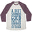 Virgin Teez  Baseball Tee A DIET SOUNDS GOOD UNTIL YOU REMEMBER YOU CAN'T HAVE ICE CREAM UNISEX TRI-BLEND BASEBALL TEE