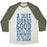 Virgin Teez  Baseball Tee A DIET SOUNDS GOOD UNTIL YOU REMEMBER YOU CAN'T HAVE ICE CREAM UNISEX TRI-BLEND BASEBALL TEE
