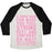 Virgin Teez  Baseball Tee Unisex Tri-Blend Baseball Tee / small / Oatmeal / Black A GOOD MAN CAN MAKE YOU FEEL STRONG, SEXY, AND CONFIDENT UNISEX TRI-BLEND BASEBALL TEE