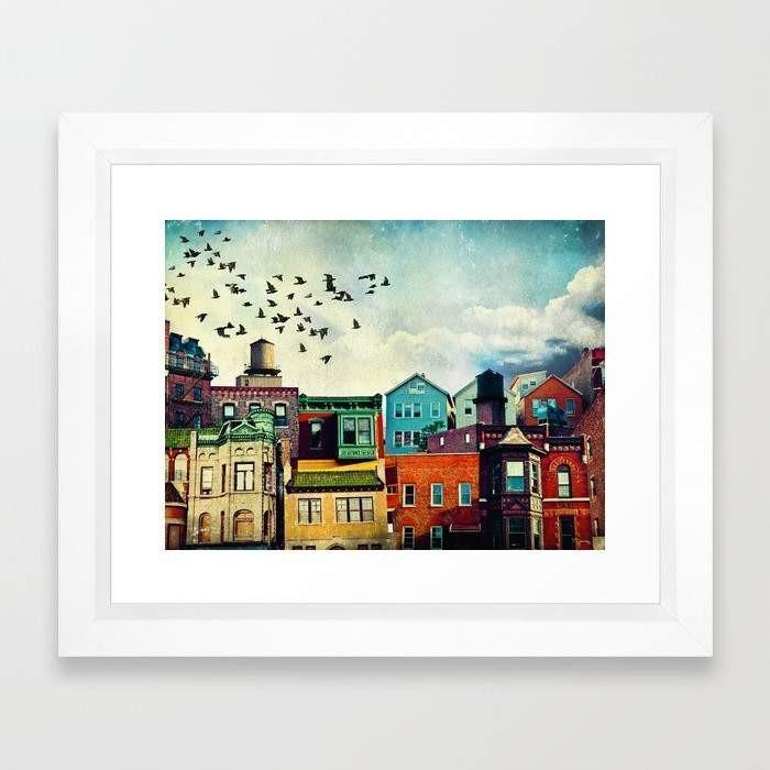 LUVD Framed Art Prints 12" x 18" / Black A Grand Avenue Frame