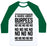 Virgin Teez  Baseball Tee Unisex Classic Baseball Tee / x-small / White/Dark Green A HAIKU ABOUT BURPEES UNISEX CLASSIC BASEBALL TEE