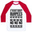 Virgin Teez  Baseball Tee Unisex Classic Baseball Tee / x-small / White/Red A HAIKU ABOUT BURPEES UNISEX CLASSIC BASEBALL TEE