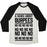 Virgin Teez  Baseball Tee Unisex Tri-Blend Baseball Tee / small / Oatmeal / Black A HAIKU ABOUT BURPEES UNISEX TRI-BLEND BASEBALL TEE