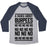 Virgin Teez  Baseball Tee Unisex Tri-Blend Baseball Tee / small / Athletic Gray / Navy A HAIKU ABOUT BURPEES UNISEX TRI-BLEND BASEBALL TEE