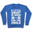 Virgin Teez  Pullover Crewneck Sweatshirt / x-small / Heathered Blue A LITTLE SWEAT IS GOOD FOR THE SWOLE CREWNECK SWEATSHIRT