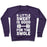 Virgin Teez  Pullover Crewneck Sweatshirt / x-small / Purple A LITTLE SWEAT IS GOOD FOR THE SWOLE CREWNECK SWEATSHIRT