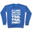 Virgin Teez  Pullover Crewneck Sweatshirt / x-small / Heathered Blue A LONG TIME AGO IN A GYM FAR FAR AWAY CREWNECK SWEATSHIRT