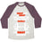 Virgin Teez  Baseball Tee Unisex Tri-Blend Baseball Tee / small / Oatmeal / Maroon A SQUAT FOR A SQUAT UNISEX TRI-BLEND BASEBALL TEE