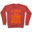 Virgin Teez  Pullover Crewneck Sweatshirt / x-small / Heathered Red A SWISH IS A THROW YOUR HEART MAKES CREWNECK SWEATSHIRT