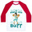 Virgin Teez  Baseball Tee Unisex Classic Baseball Tee / x-small / White/Red A WHOLE NEW BUTT UNISEX CLASSIC BASEBALL TEE