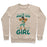 Virgin Teez  Pullover Crewneck Sweatshirt / x-small / Heathered Oatmeal A WHOLE NEW GIRL CREWNECK SWEATSHIRT