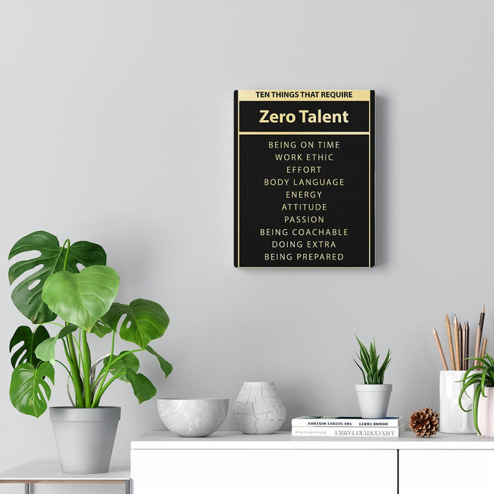 Zero Talent