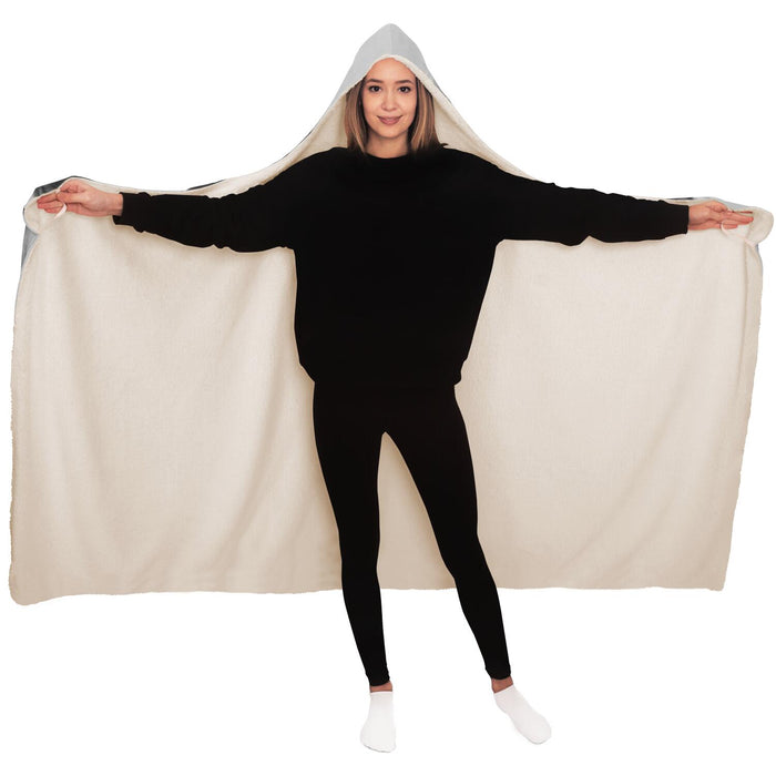 Brokenface Hooded Blanket