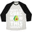 Virgin Teez  Baseball Tee ABOUT TO GUAC THIS WORKOUT UNISEX TRI-BLEND BASEBALL TEE