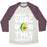 Virgin Teez  Baseball Tee ABOUT TO GUAC THIS WORKOUT UNISEX TRI-BLEND BASEBALL TEE