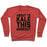 Virgin Teez  Pullover ABOUT TO KALE THIS WORKOUT CREWNECK SWEATSHIRT