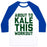 Virgin Teez  Baseball Tee ABOUT TO KALE THIS WORKOUT UNISEX CLASSIC BASEBALL TEE