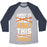 Virgin Teez  Baseball Tee ABOUT TO KILL THIS WORKOUT (GRILL THIS CHEESE) UNISEX TRI-BLEND BASEBALL TEE