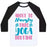Virgin Teez  Baseball Tee ABOUT TO NAMASLAY THIS YOGA ROUTINE UNISEX CLASSIC BASEBALL TEE