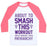 Virgin Teez  Baseball Tee ABOUT TO SMASH THIS WORKOUT AND BY WORKOUT I MEAN PATRIARCHY UNISEX CLASSIC BASEBALL TEE