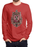 Virgin Teez T-shirt SMALL / Red Abraham Lincoln Portrait Full Sleeves T-shirt