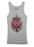 Virgin Teez Tank Top SMALL / Gray Abraham Lincoln Portrait Tank Top