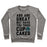 Virgin Teez  Pullover ABS ARE GREAT BUT HAVE YOU TRIED CUPCAKES CREWNECK SWEATSHIRT