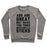 Virgin Teez  Pullover ABS ARE GREAT BUT HAVE YOU TRIED MOZZARELLA STICKA CREWNECK SWEATSHIRT