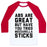 Virgin Teez  Baseball Tee ABS ARE GREAT BUT HAVE YOU TRIED MOZZARELLA STICKA UNISEX CLASSIC BASEBALL TEE