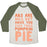 Virgin Teez  Baseball Tee ABS ARE NICE BUT HAVE YOU EVER TRIED PUMPKIN PIE UNISEX TRI-BLEND BASEBALL TEE