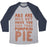 Virgin Teez  Baseball Tee ABS ARE NICE BUT HAVE YOU EVER TRIED PUMPKIN PIE UNISEX TRI-BLEND BASEBALL TEE