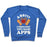 Virgin Teez  Pullover ABS I THOUGHT YOU SAID APPS CREWNECK SWEATSHIRT