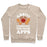 Virgin Teez  Pullover ABS I THOUGHT YOU SAID APPS CREWNECK SWEATSHIRT