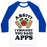 Virgin Teez  Baseball Tee ABS I THOUGHT YOU SAID APPS UNISEX CLASSIC BASEBALL TEE