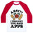 Virgin Teez  Baseball Tee ABS I THOUGHT YOU SAID APPS UNISEX CLASSIC BASEBALL TEE