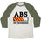 Virgin Teez  Baseball Tee ABS IN PROGRESS UNISEX TRI-BLEND BASEBALL TEE
