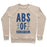 Virgin Teez  Pullover ABS OF VIBRANIUM PARODY CREWNECK SWEATSHIRT