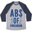 Virgin Teez  Baseball Tee ABS OF VIBRANIUM PARODY UNISEX TRI-BLEND BASEBALL TEE