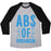 Virgin Teez  Baseball Tee ABS OF VIBRANIUM PARODY UNISEX TRI-BLEND BASEBALL TEE