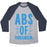 Virgin Teez  Baseball Tee ABS OF VIBRANIUM PARODY UNISEX TRI-BLEND BASEBALL TEE