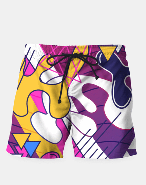 Ayaz Ahmed Shorts SMALL (28"-18") Abstract colorful art Shorts