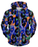 Virgin Teez Sublimation Hoodie Small Abstract Pattren 42 UNISEX ZIP HOODIE