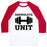 Virgin Teez  Baseball Tee ABSWOLUTE UNIT UNISEX CLASSIC BASEBALL TEE