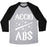 Virgin Teez  Baseball Tee ACCIO ABS UNISEX TRI-BLEND BASEBALL TEE