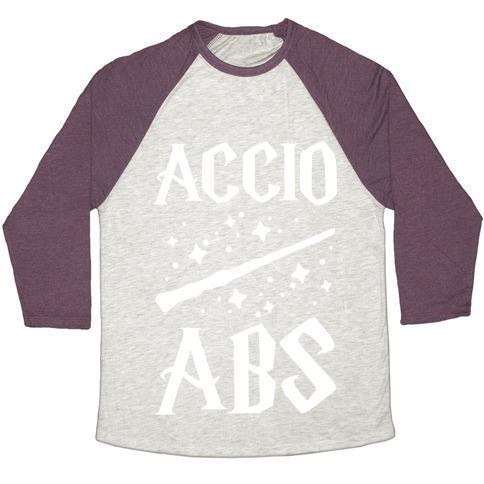 Virgin Teez  Baseball Tee ACCIO ABS UNISEX TRI-BLEND BASEBALL TEE