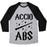 Virgin Teez  Baseball Tee ACCIO ABS UNISEX TRI-BLEND BASEBALL TEE
