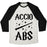 Virgin Teez  Baseball Tee ACCIO ABS UNISEX TRI-BLEND BASEBALL TEE