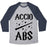 Virgin Teez  Baseball Tee ACCIO ABS UNISEX TRI-BLEND BASEBALL TEE