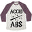 Virgin Teez  Baseball Tee ACCIO ABS UNISEX TRI-BLEND BASEBALL TEE